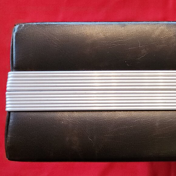 BMI BEAUX MERZON INC CASSETTE TAPE CARRYING/STORAGE CASE FAUX LEATHER HOLDS 30 - Picture 12 of 16